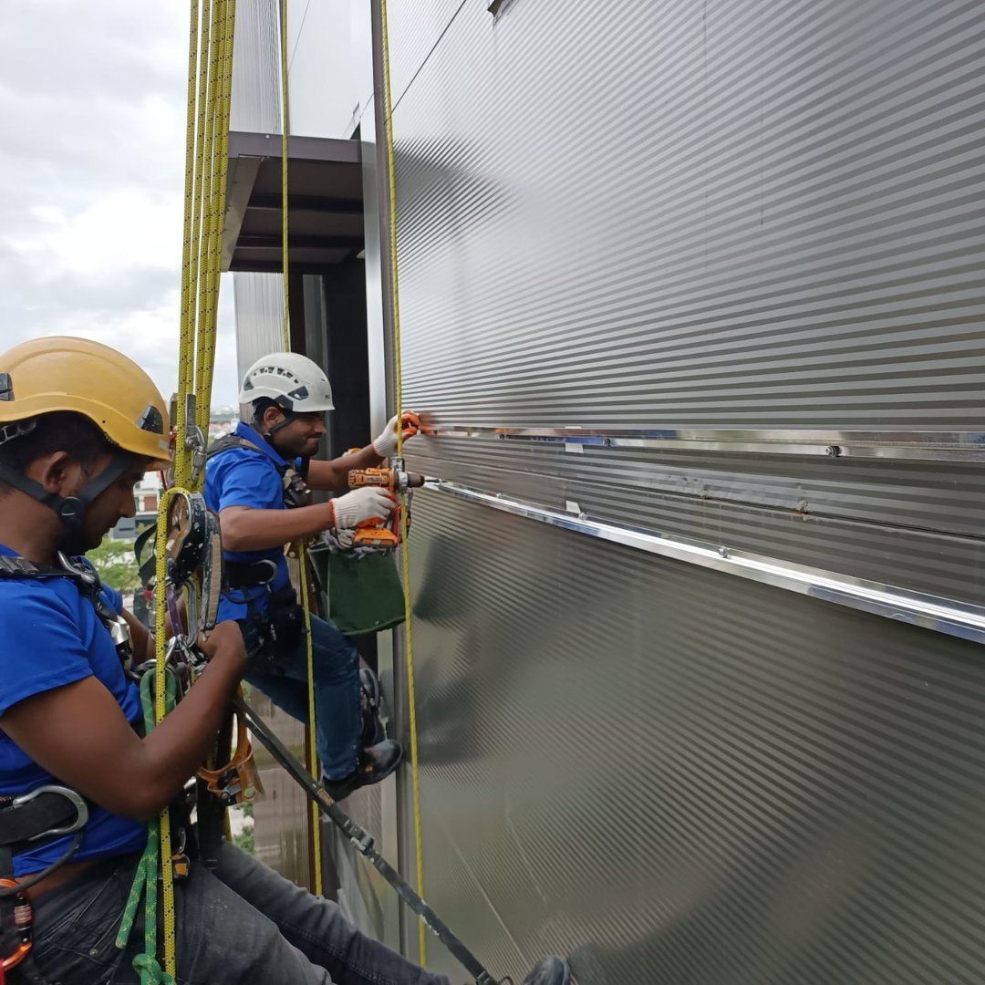 Facade Work 8